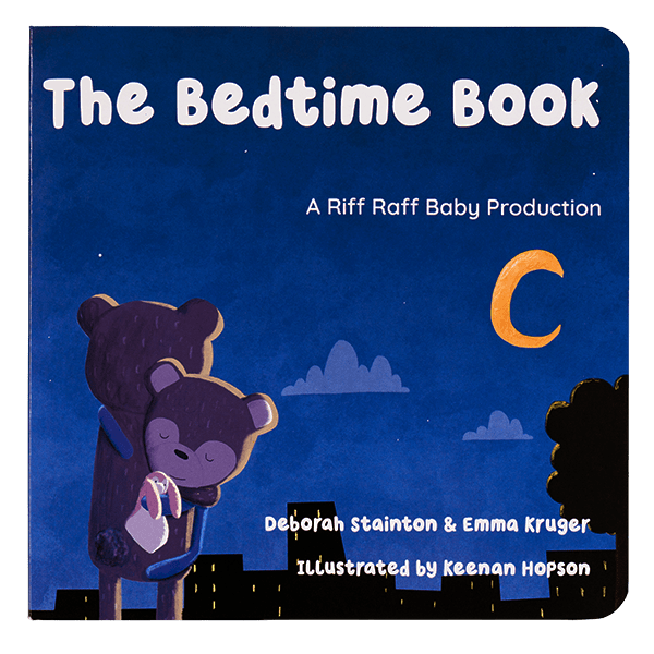 Bedtime Book - Banjo The Bear Riff Raff & Co Sleep Toys