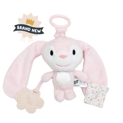 Sensory Pram Toy - Blush the Bunny