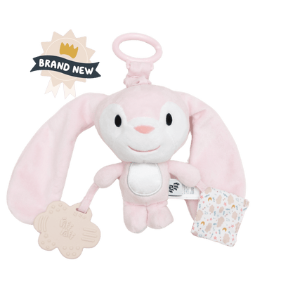 Sensory Pram Toy - Blush the Bunny
