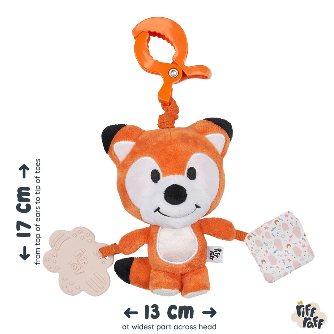Sensory Pram Toy - Riff The Fox - Riff Raff Baby AU