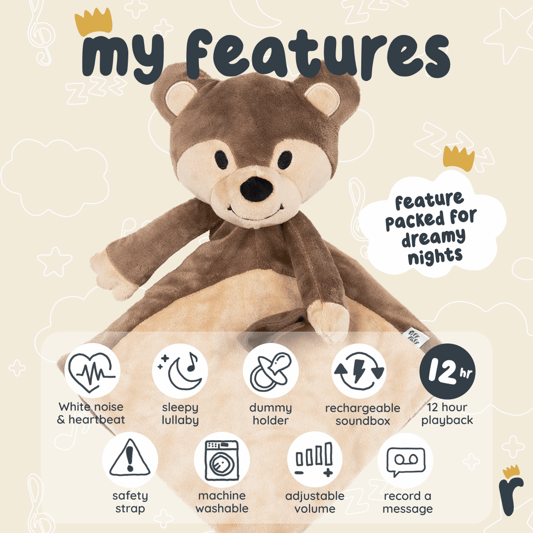 Sleep Toy - Banjo The Bear Riff Raff & Co Sleep Toys