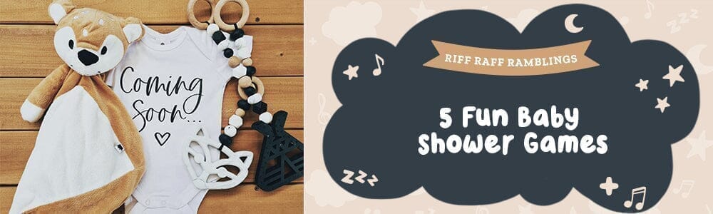 5 Fun Baby Shower Games - Riff Raff Baby AU