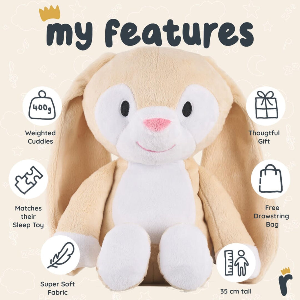 Big Bestie - Clover the Bunny Riff Raff & Co Sleep Toys 