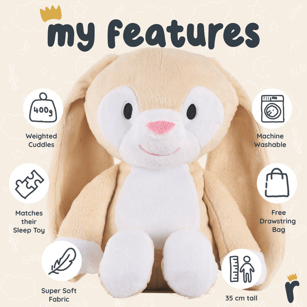 
                      
                        Big Bestie - Clover the Bunny Riff Raff & Co Sleep Toys 
                      
                    