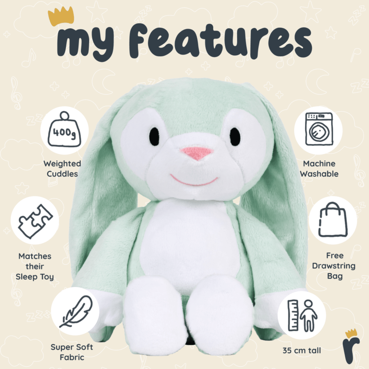 Big Bestie - Minty the Bunny - Riff Raff Baby AU