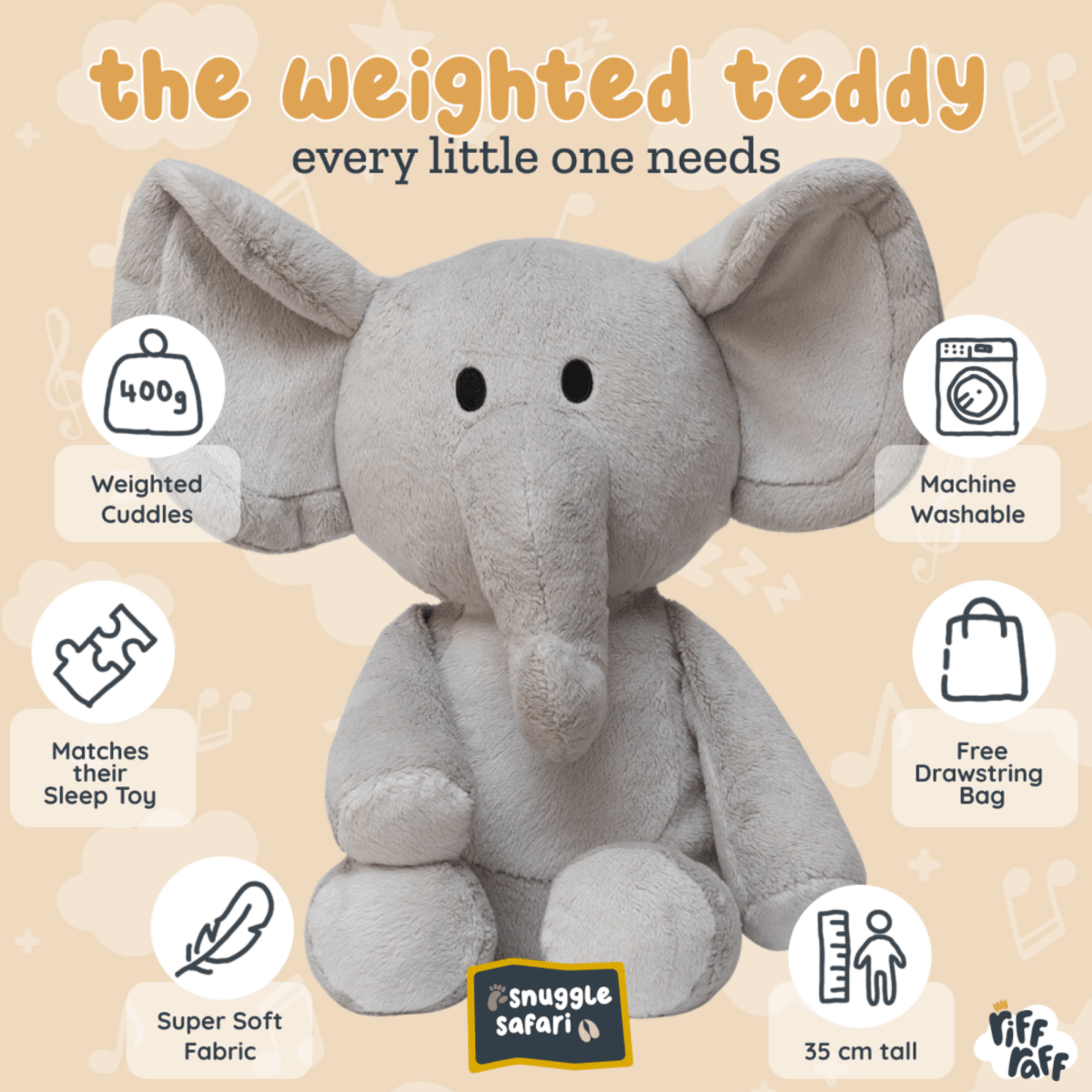 Big Bestie - Stampy the Elephant - Riff Raff Baby AU