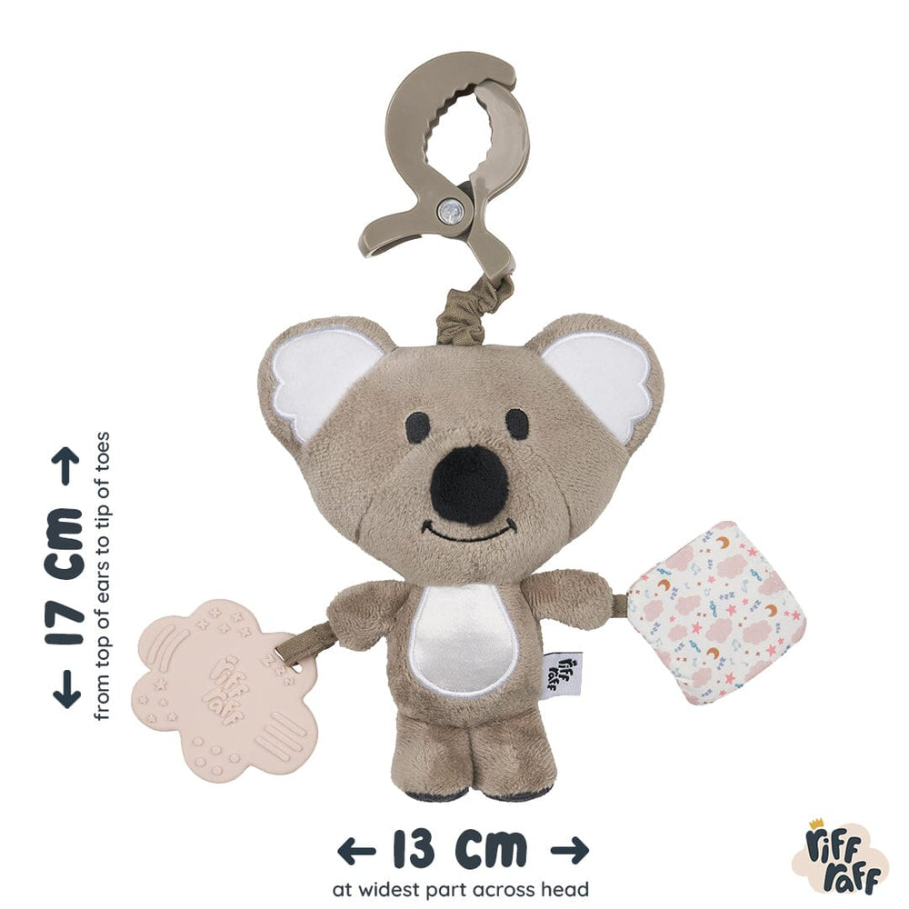 
                      
                        Sensory Pram Toy - Kirra The Koala - Riff Raff Baby AU
                      
                    
