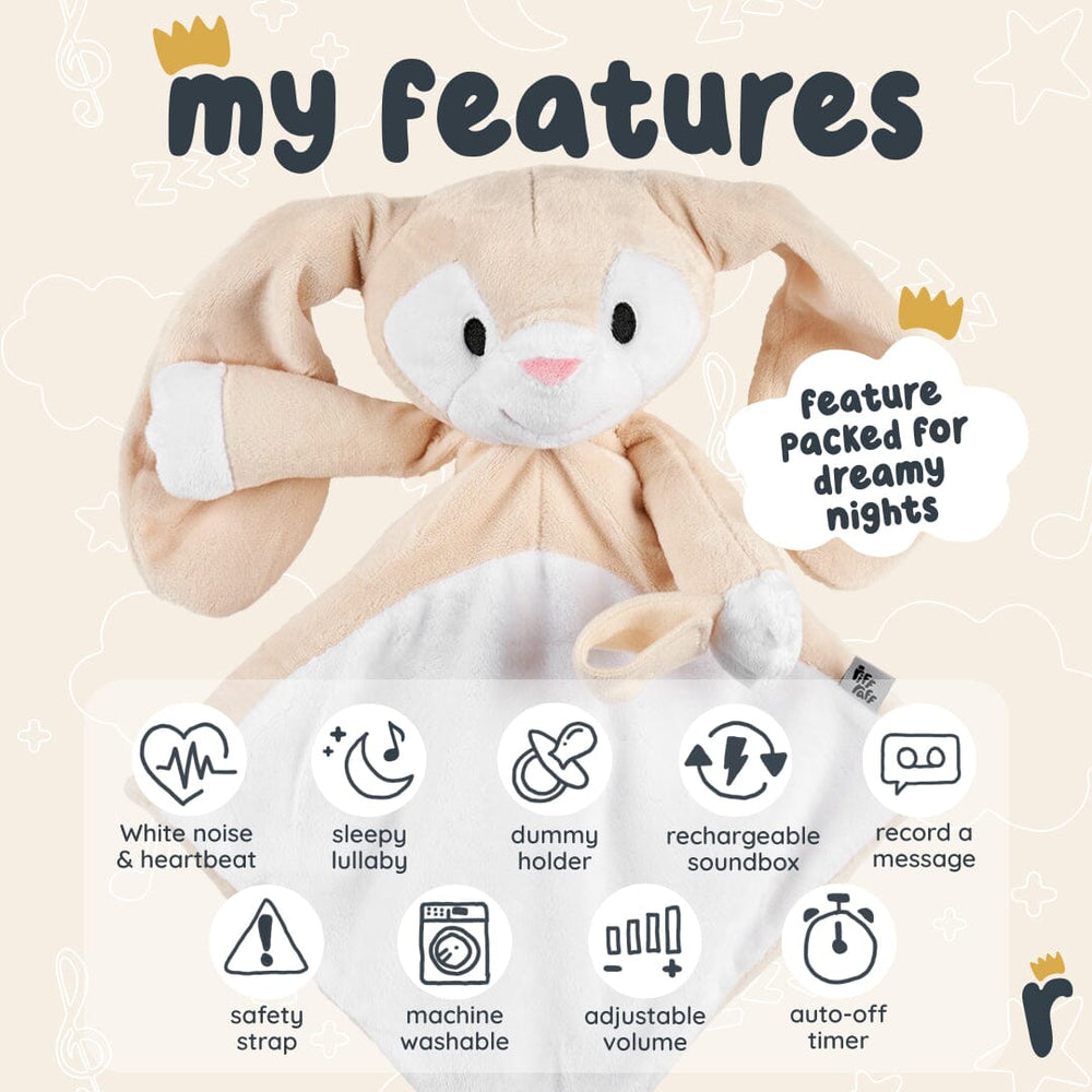 Sleep Toy - Clover The Bunny Riff Raff & Co Sleep Toys 