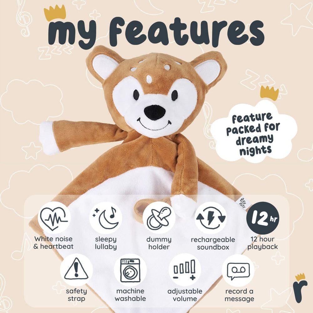 Sleep Toy - Raffy The Fawn Riff Raff & Co Sleep Toys 