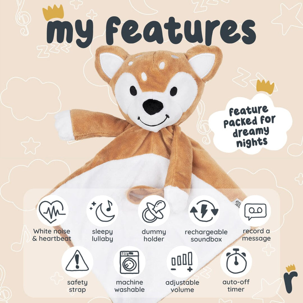 Sleep Toy - Raffy The Fawn Riff Raff & Co Sleep Toys 