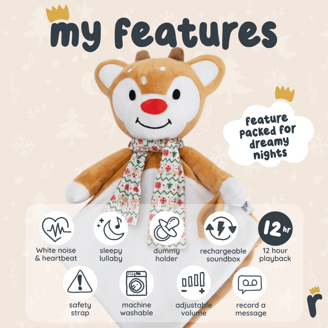 Sleep Toy - Rudi The Reindeer - Riff Raff Baby AU