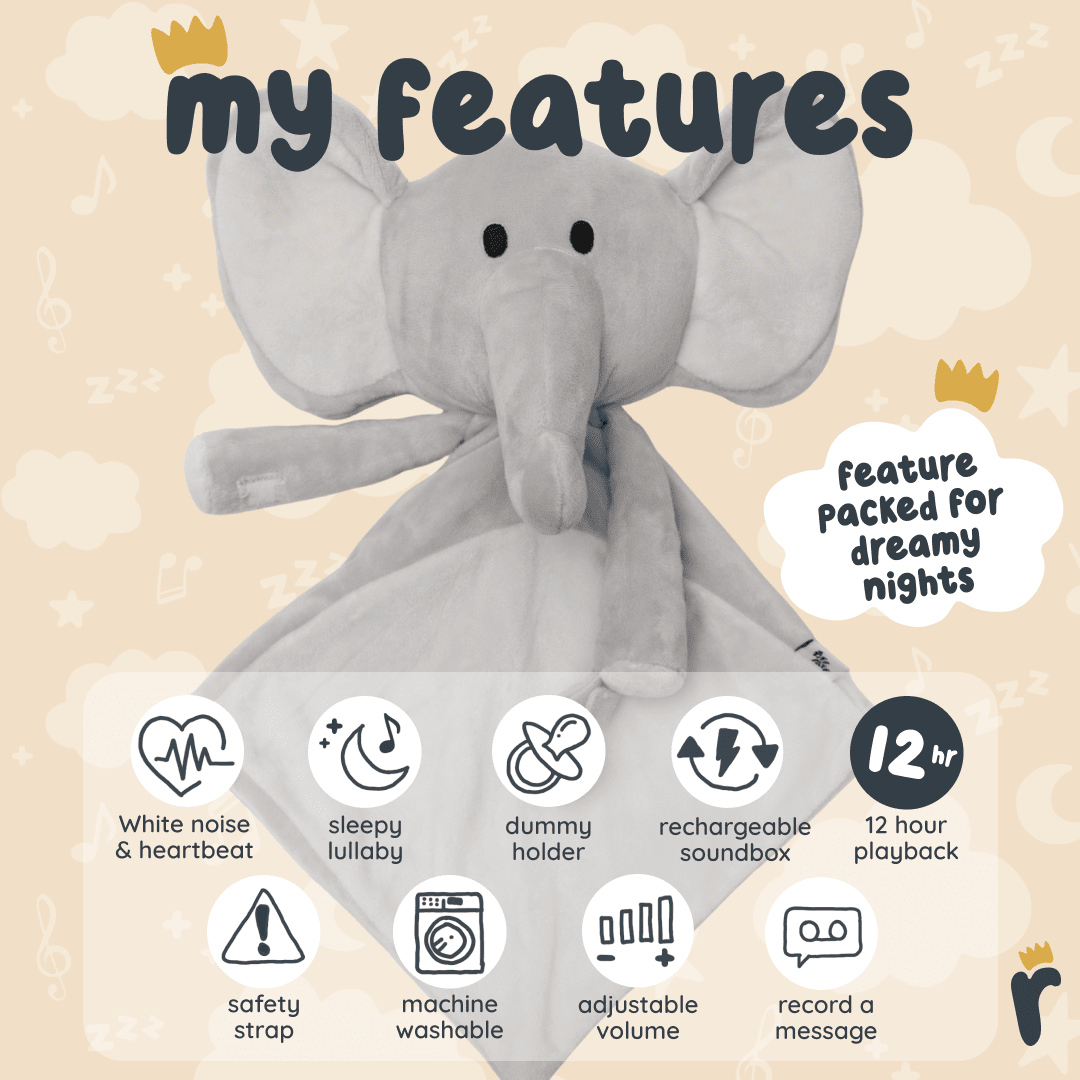 Sleep Toy - Stampy the Elephant - Riff Raff Baby AU