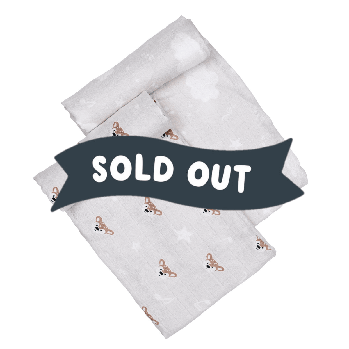 Swaddle 2pk - Raffy The Fawn - Riff Raff Baby AU