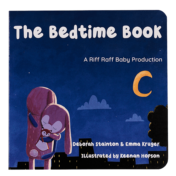 Bedtime Book - Clover The Bunny Riff Raff & Co Sleep Toys 