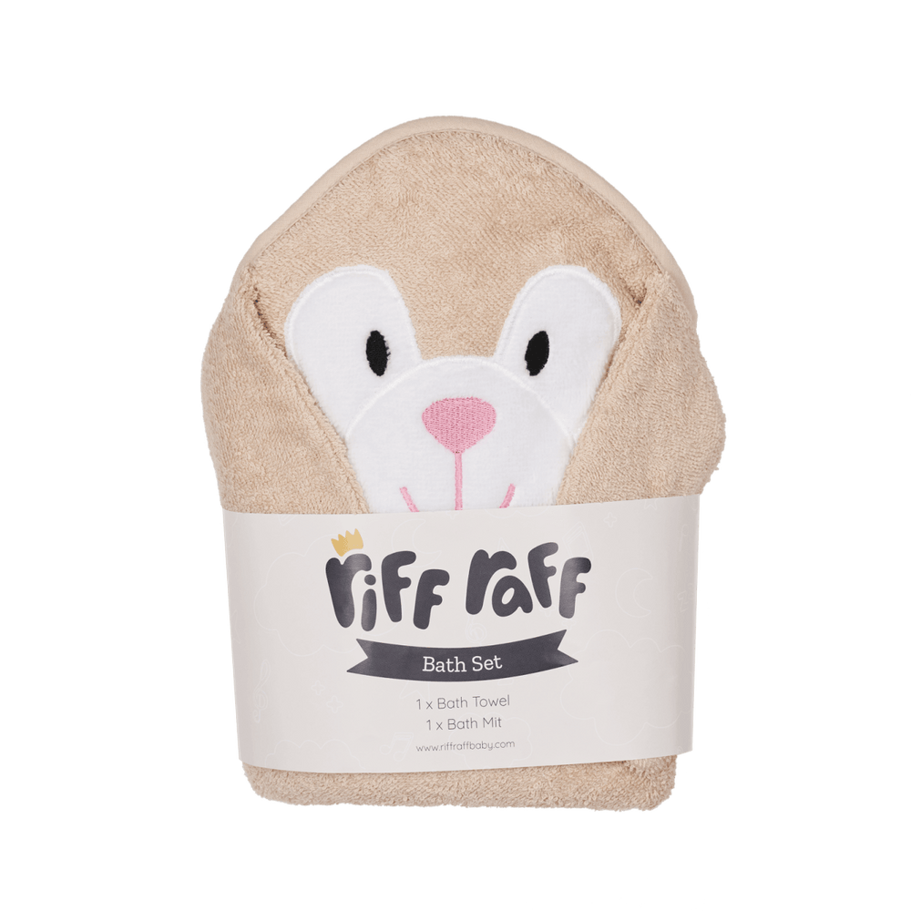 Clover Bunny Riff Raff Hooded Towel - Clover The Bunny – Riff Raff Baby AU
