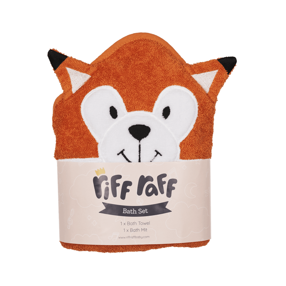 
                      
                        Hooded Towel - Riff The Fox - Riff Raff Baby AU
                      
                    