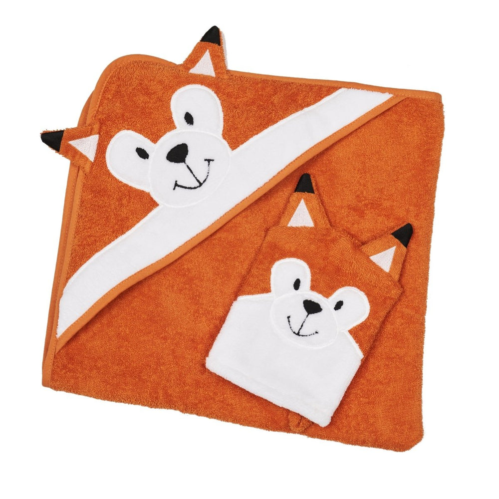 Hooded Towel - Riff The Fox - Riff Raff Baby AU