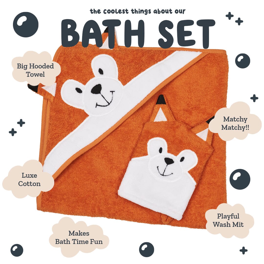 Pre-Oder: Bath Set - Riff The Fox Riff Raff & Co Sleep Toys 