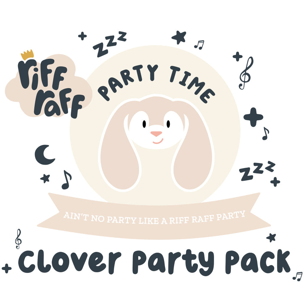 
                  
                    Printable Riff Raff Party Pack Party Pack Riff Raff & Co Sleep Toys Clover the Bunny 
                  
                