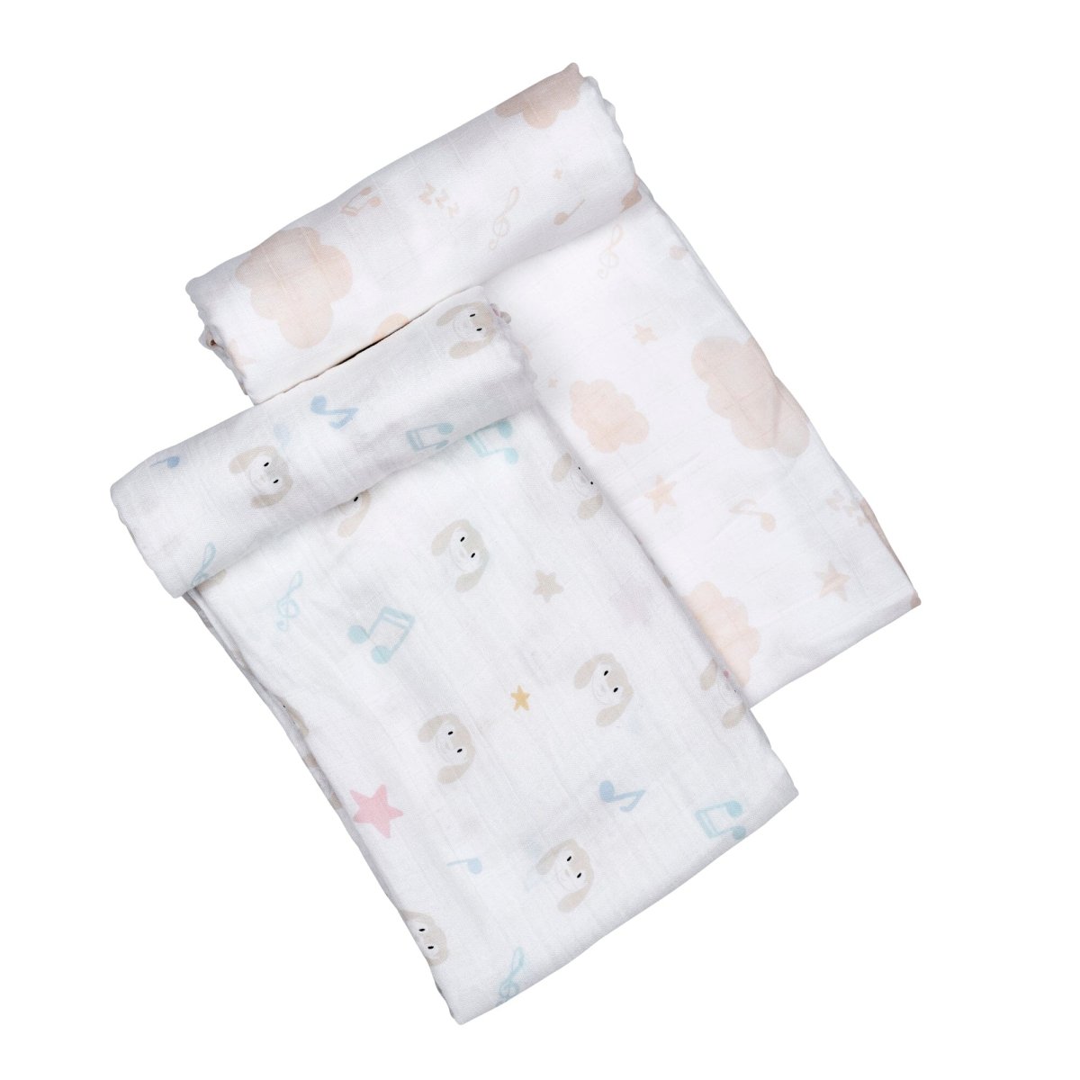 Swaddle 2pk - Clover The Bunny - Riff Raff Baby AU
