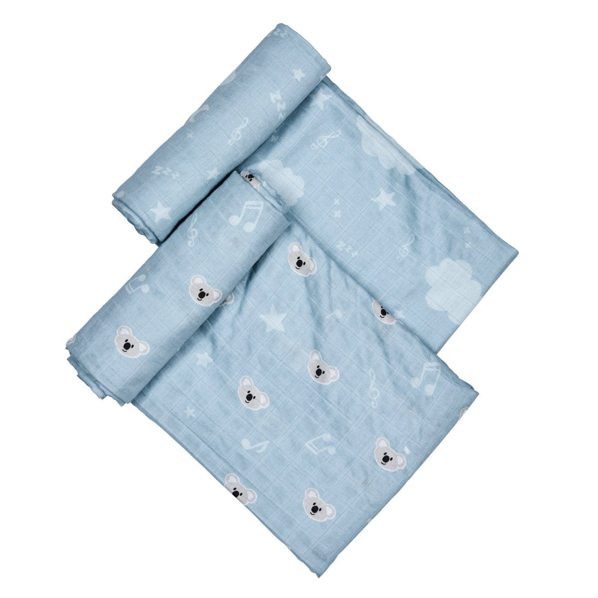 Swaddle 2pk - Kirra The Koala - Riff Raff Baby AU