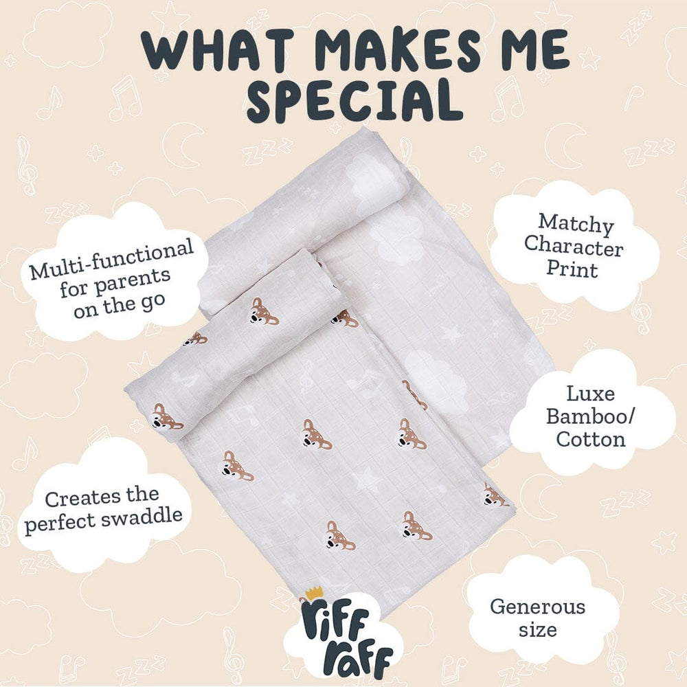 
                      
                        Swaddle 2pk - Raffy The Fawn - Riff Raff Baby AU
                      
                    