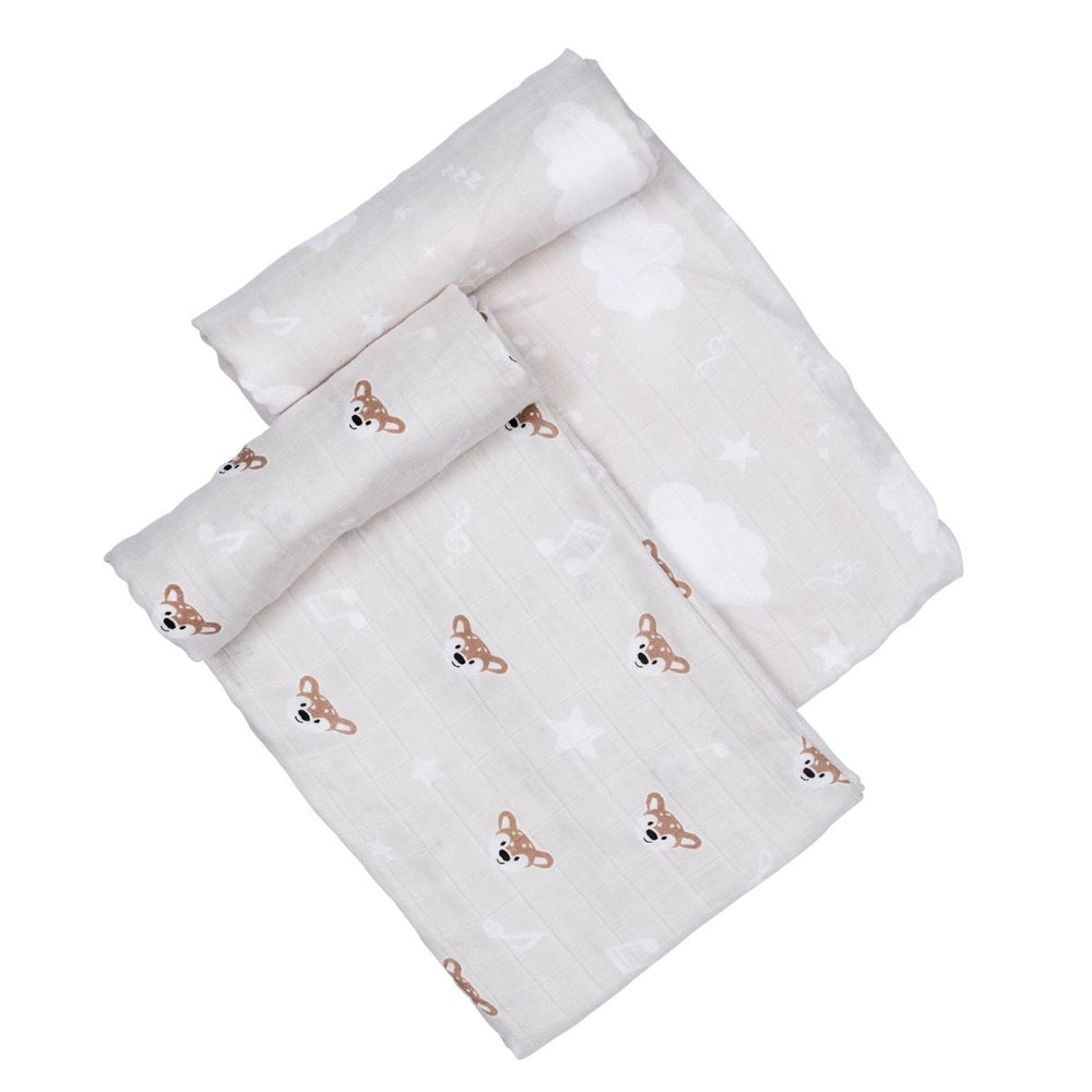 Swaddle 2pk - Raffy The Fawn - Riff Raff Baby AU