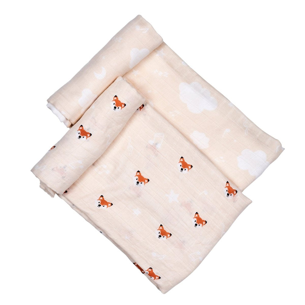 Swaddle 2pk - Riff The Fox - Riff Raff Baby AU